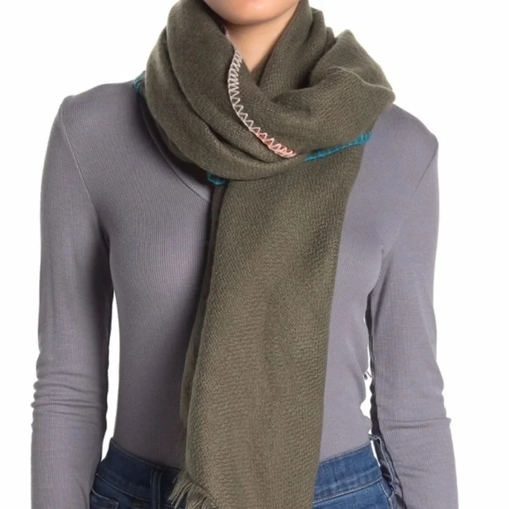 Free People Common Thread Sage Scarf